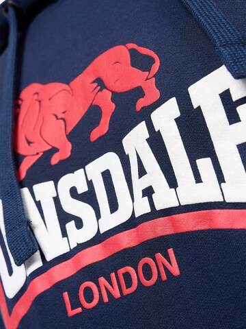 LONSDALE Sweatshirt 'THURNING' in Blue