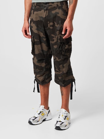 Brandit Regular Cargo Pants 'Legend' in Green: front