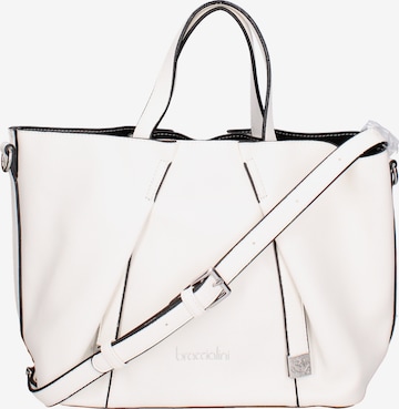 Braccialini Handbag in White: front