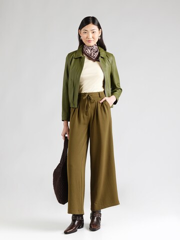 ABOUT YOU Wide Leg Hose 'Marissa' in Grün