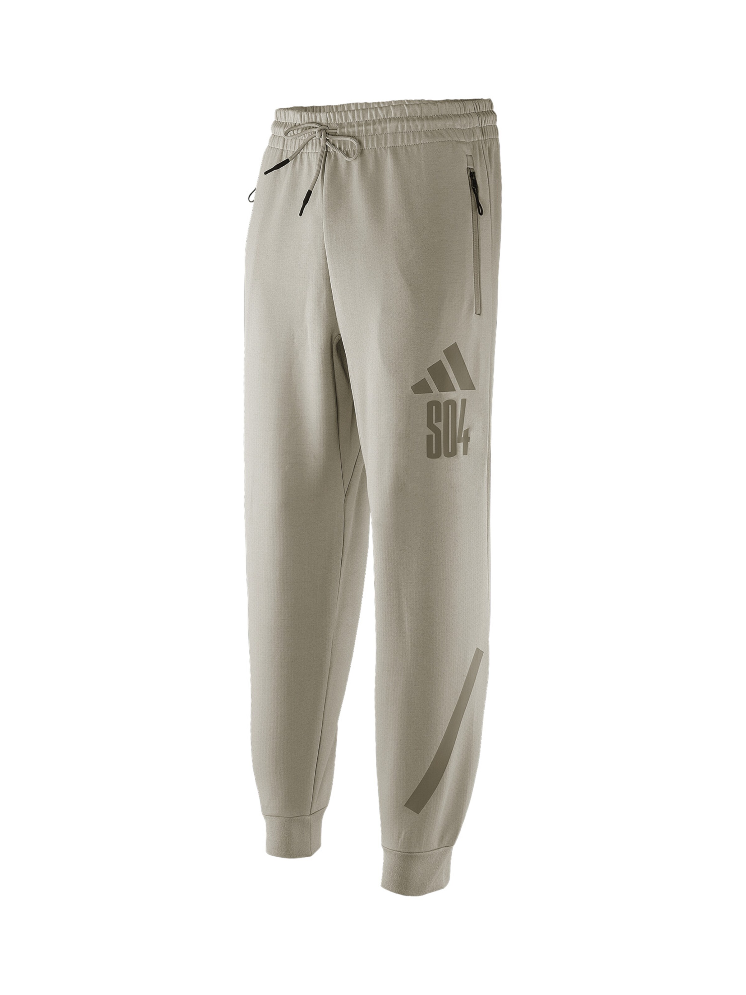 ADIDAS PERFORMANCE Štandardný strih Športové nohavice - Béžová