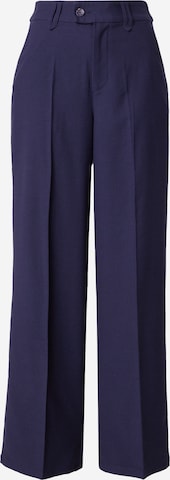 Regular Pantalon à plis BONOBO en bleu : devant