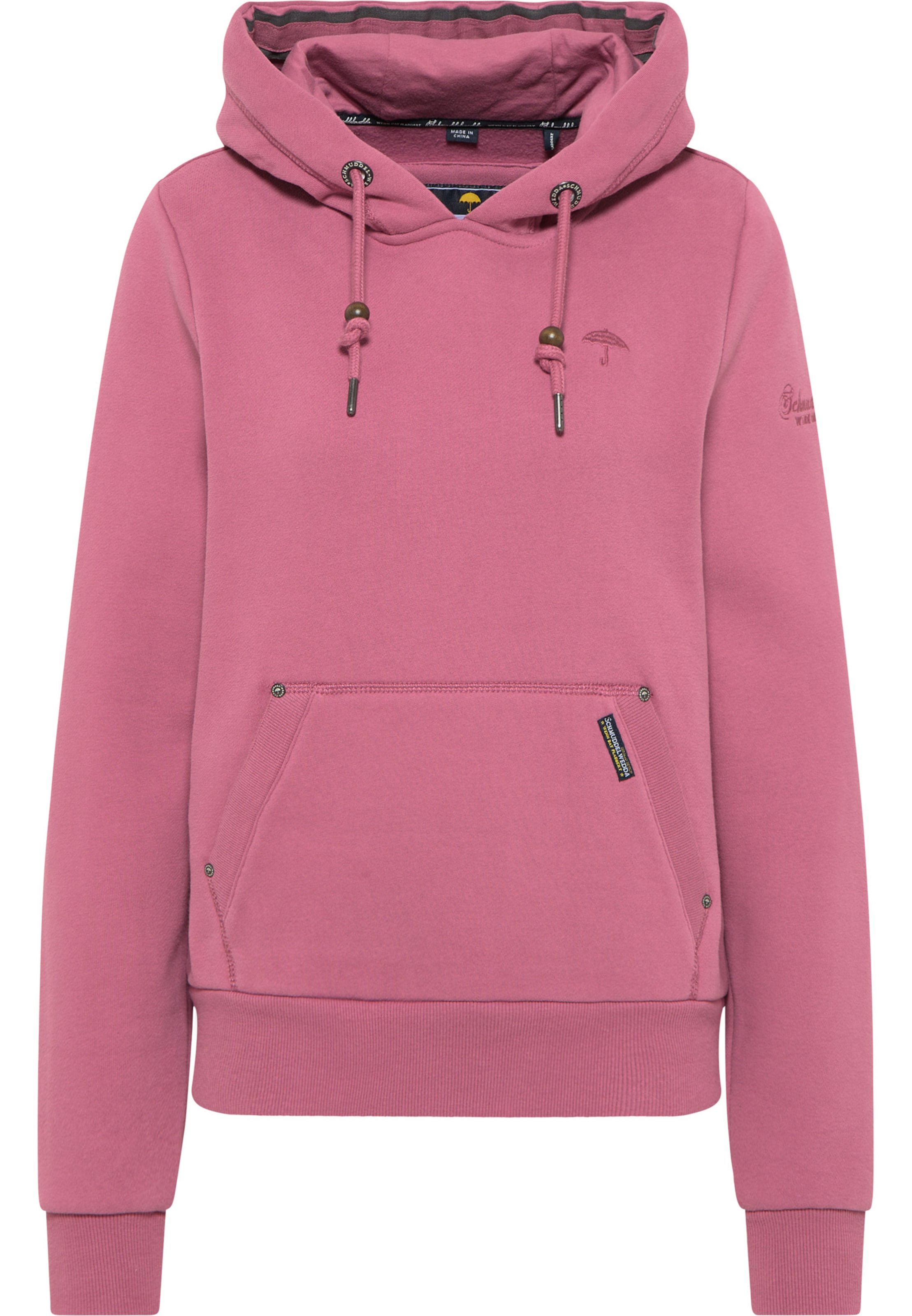 DreiMaster Maritim Sweatshirt in Pink: front
