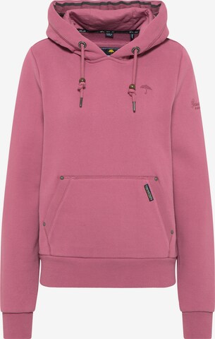 DreiMaster Maritim Sweatshirt in Roze: voorkant