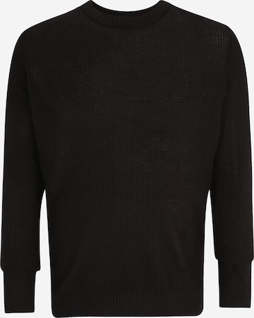 Jack & Jones Plus Sweater 'KYLE' in Black: front
