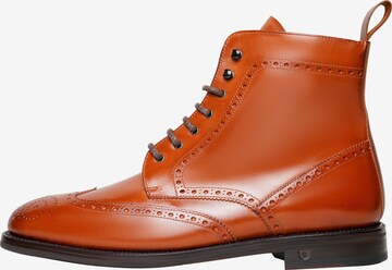 Henry Stevens Lace-Up Boots 'Winston FBDB' in Brown