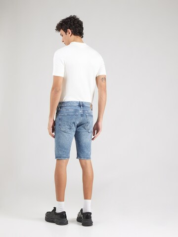 G-STAR Slimfit Jeans '3301' i blå: tilbage