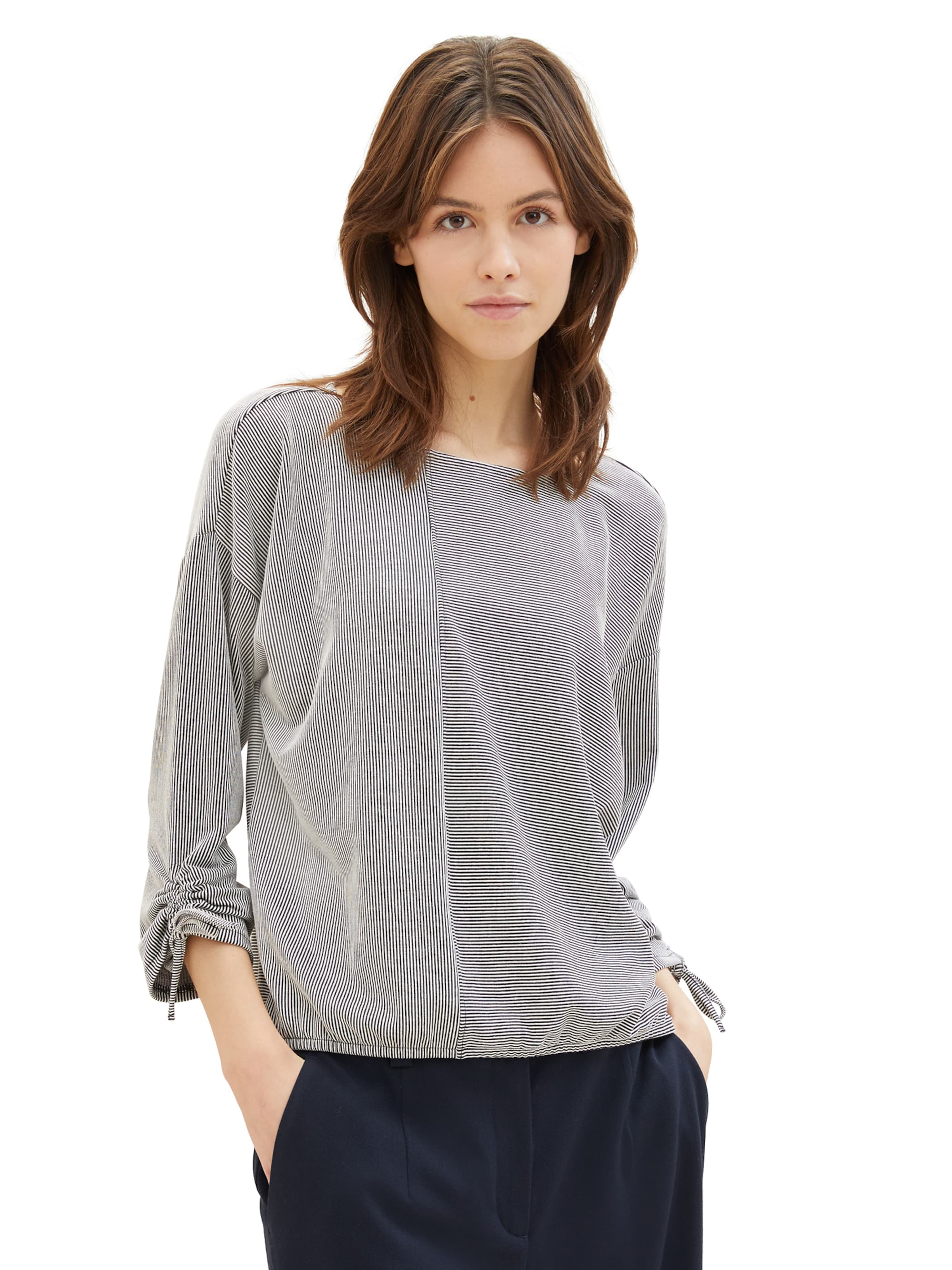 TOM TAILOR DENIM Μπλουζάκι σε μπλε: μπροστά