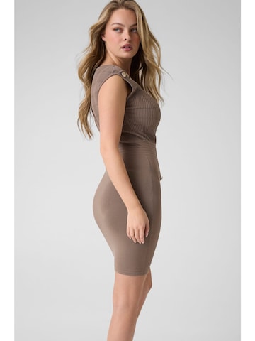 GUESS Kleid 'Bodycon' in Beige