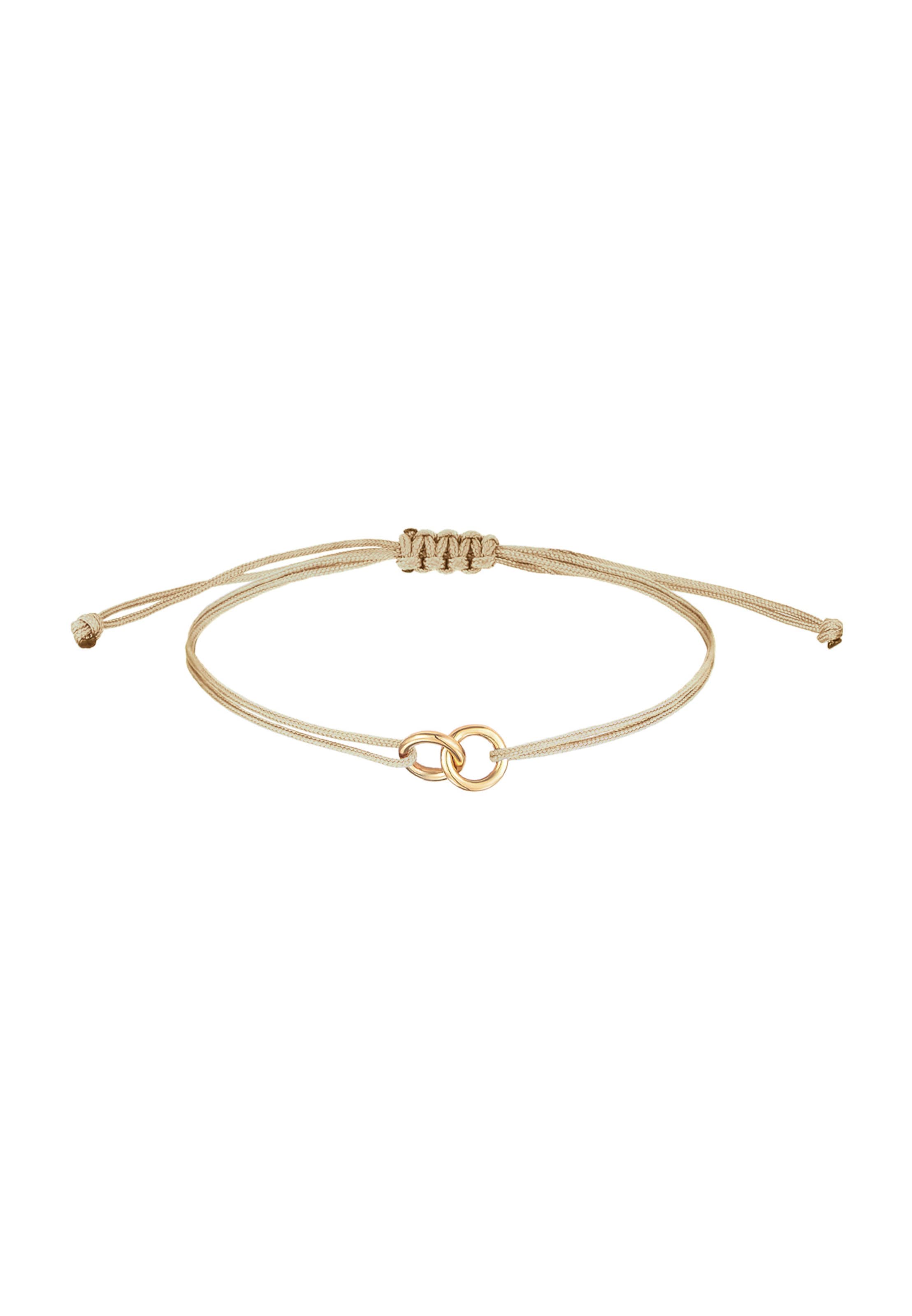 ELLI Armband 'Geo' in Beige: voorkant
