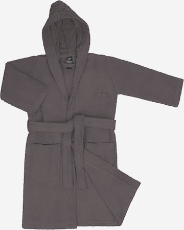 oahoo Bademantel 'Beach & Bath' in Grau: Vorderseite