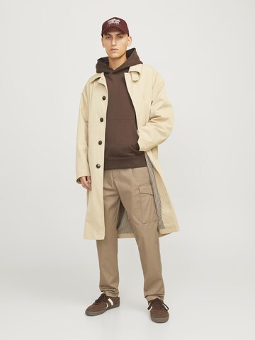 JACK & JONES Loosefit Cargobroek in Bruin