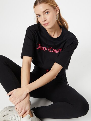 Tricou funcțional de la Juicy Couture Sport pe negru