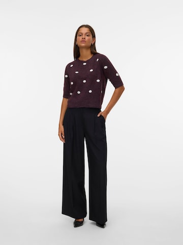 VERO MODA Sweater 'VMDoffy' in Purple