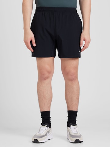 BJÖRN BORG - Regular Calças de desporto 'ESSENTIAL' em preto: frente
