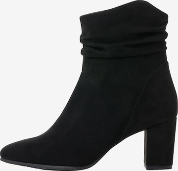 MARCO TOZZI Ankle Boots in Black: front