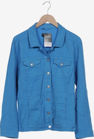 VIA APPIA DUE Jacket & Coat in XXXL in Blue: front