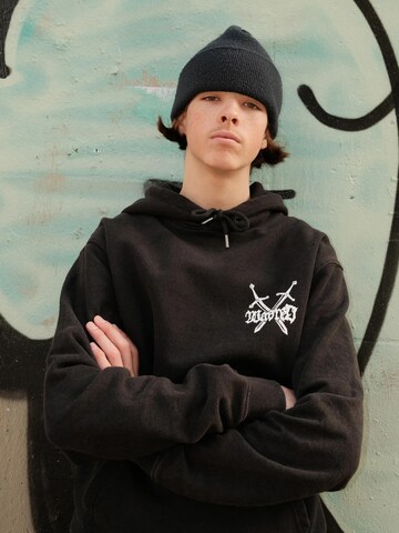Wasted Paris - Sudadera 'Atrax Hoodie' en negro