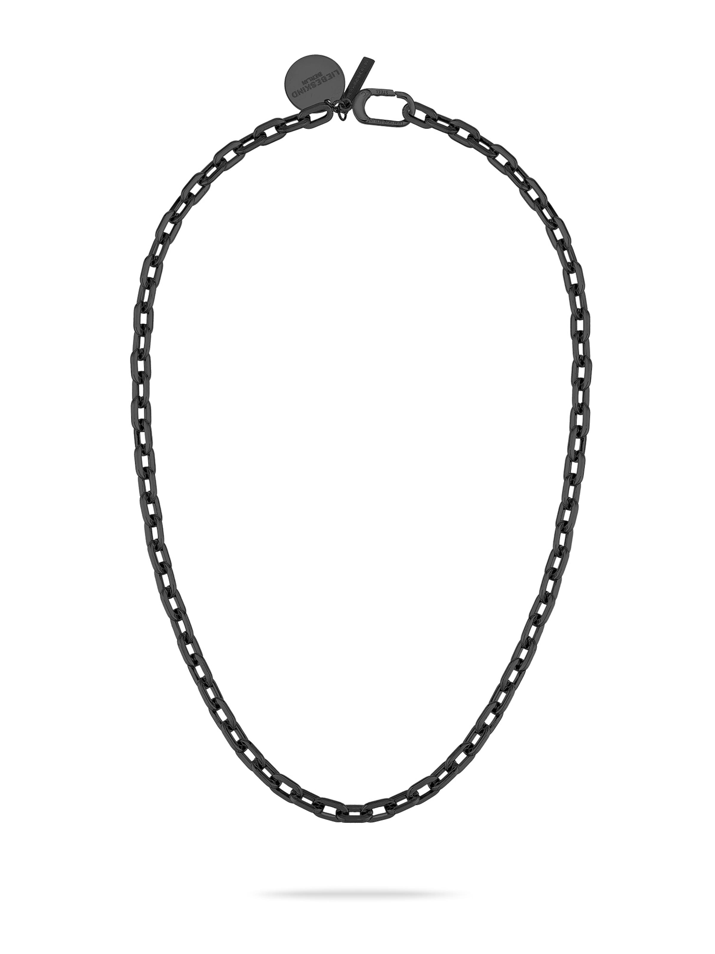 Liebeskind Berlin Necklace in Black: front