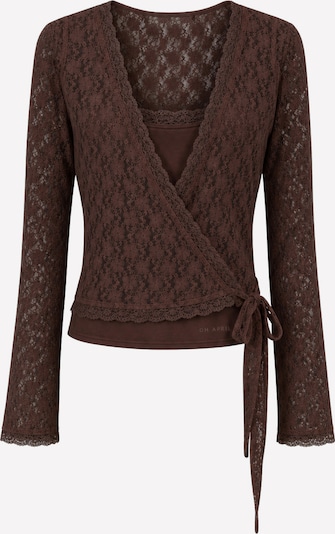 OH APRIL Knit cardigan 'Sylva' in L in Dark brown, Item view