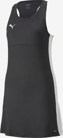 PUMA Sportovní šaty 'TeamLIGA' – černá: přední strana