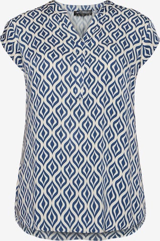 Chemisier Betty Barclay en bleu : devant