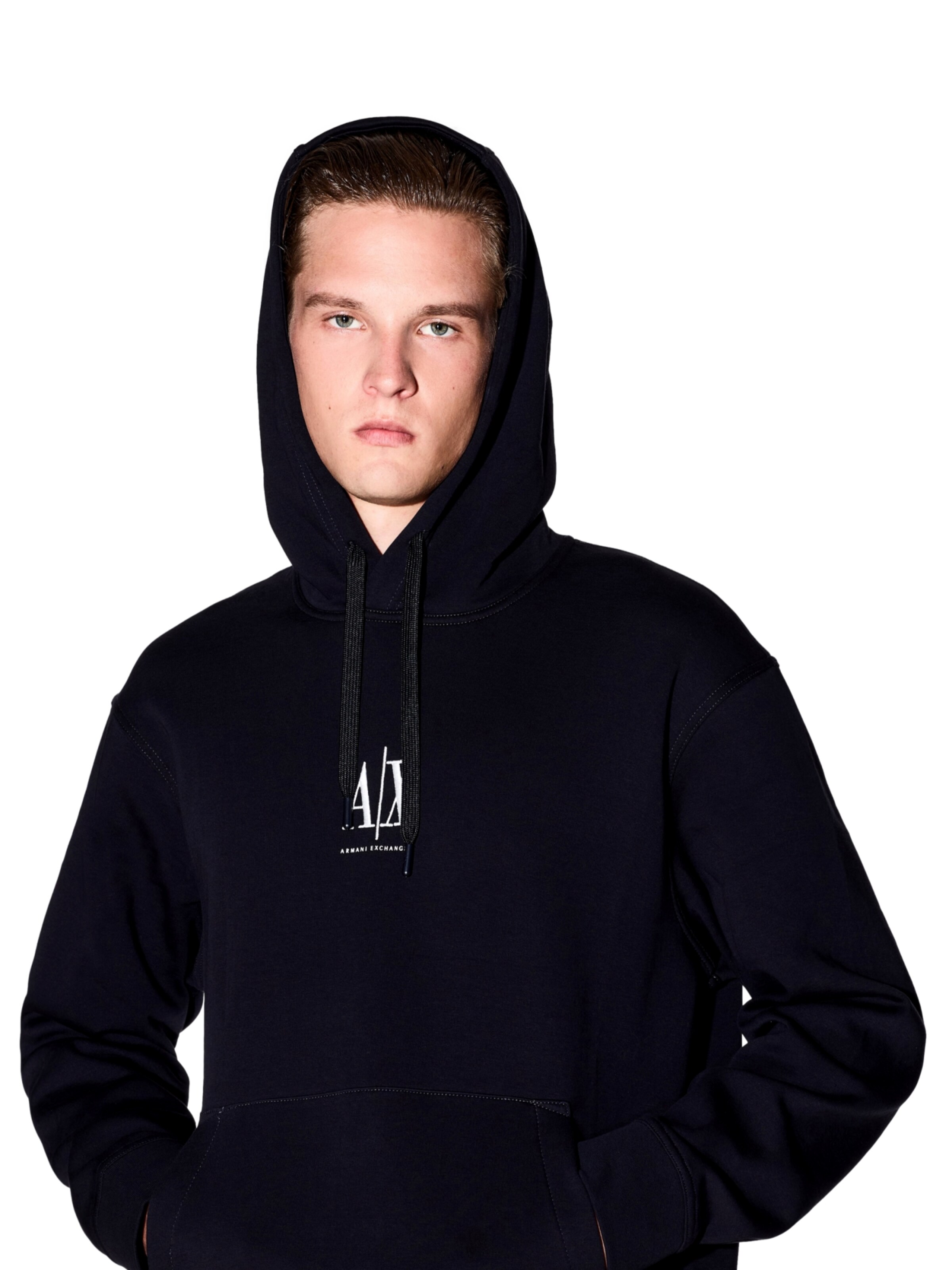 ARMANI EXCHANGE Pullover i brun