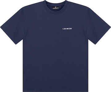 T-Shirt 'Last Bucks | Capital Tee' Last Bucks en bleu : devant