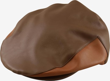 Brixton Hat & Cap in 58 in Brown: front