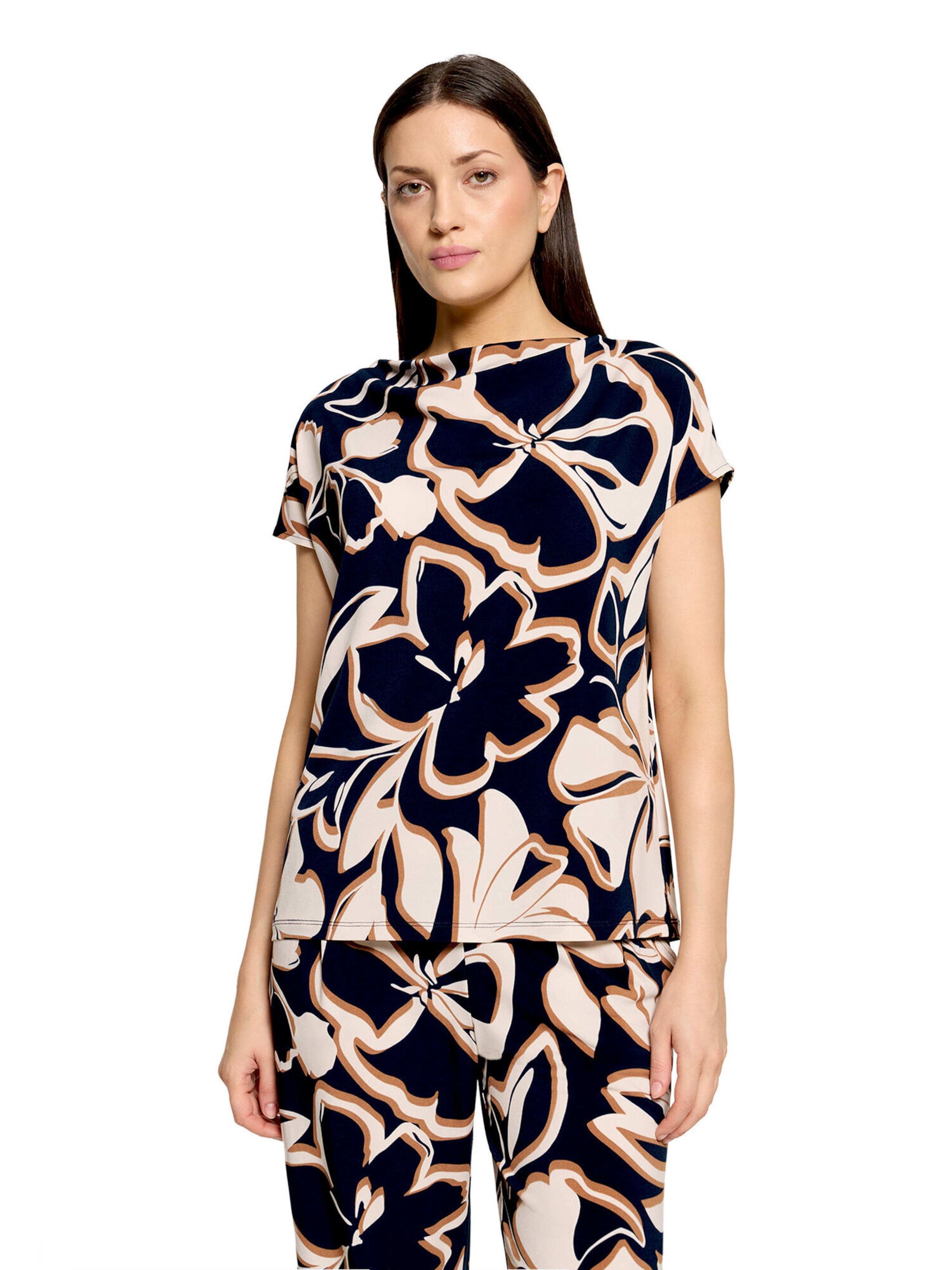T-shirt Betty Barclay en bleu : devant