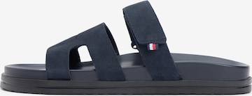 TOMMY HILFIGER Pantolette in Blau: Vorderseite