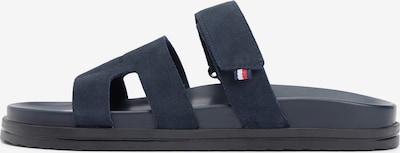 Šlepetės iš TOMMY HILFIGER, spalva – tamsiai mėlyna jūros spalva, Prekių apžvalga
