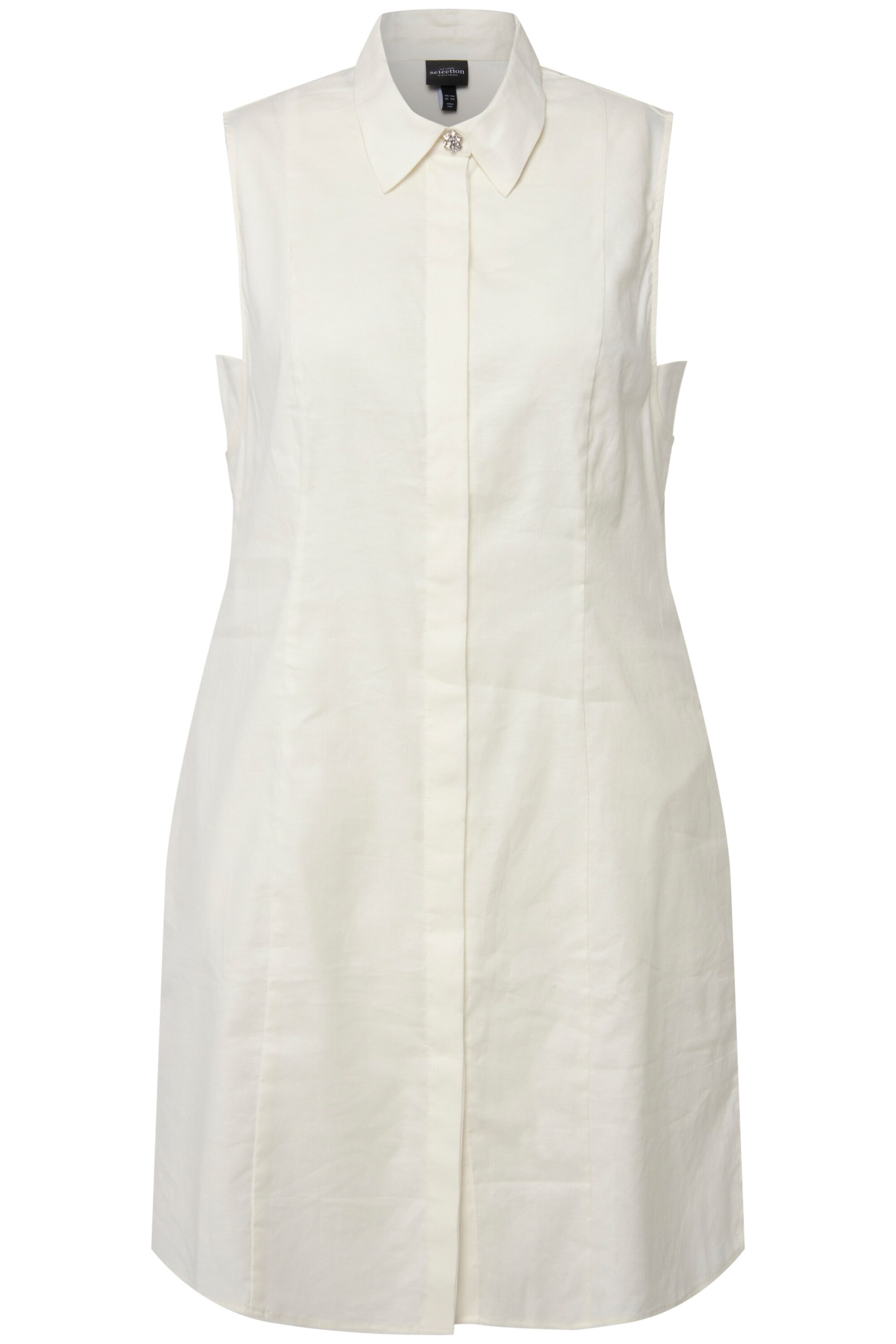 Ulla Popken Bluse in Weiß: Vorderseite