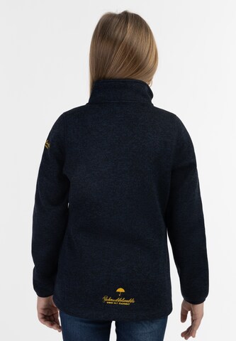 Schmuddelwedda Fleece jas in Blauw