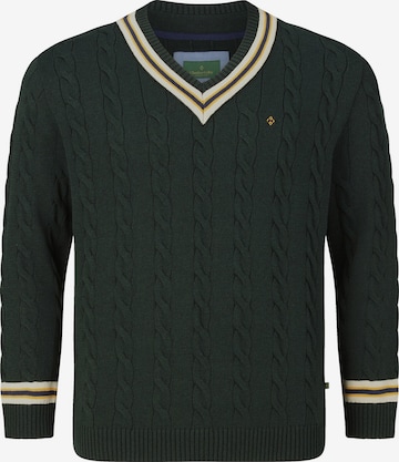Charles Colby Sweater ' Duke Ronald ' in Green: front