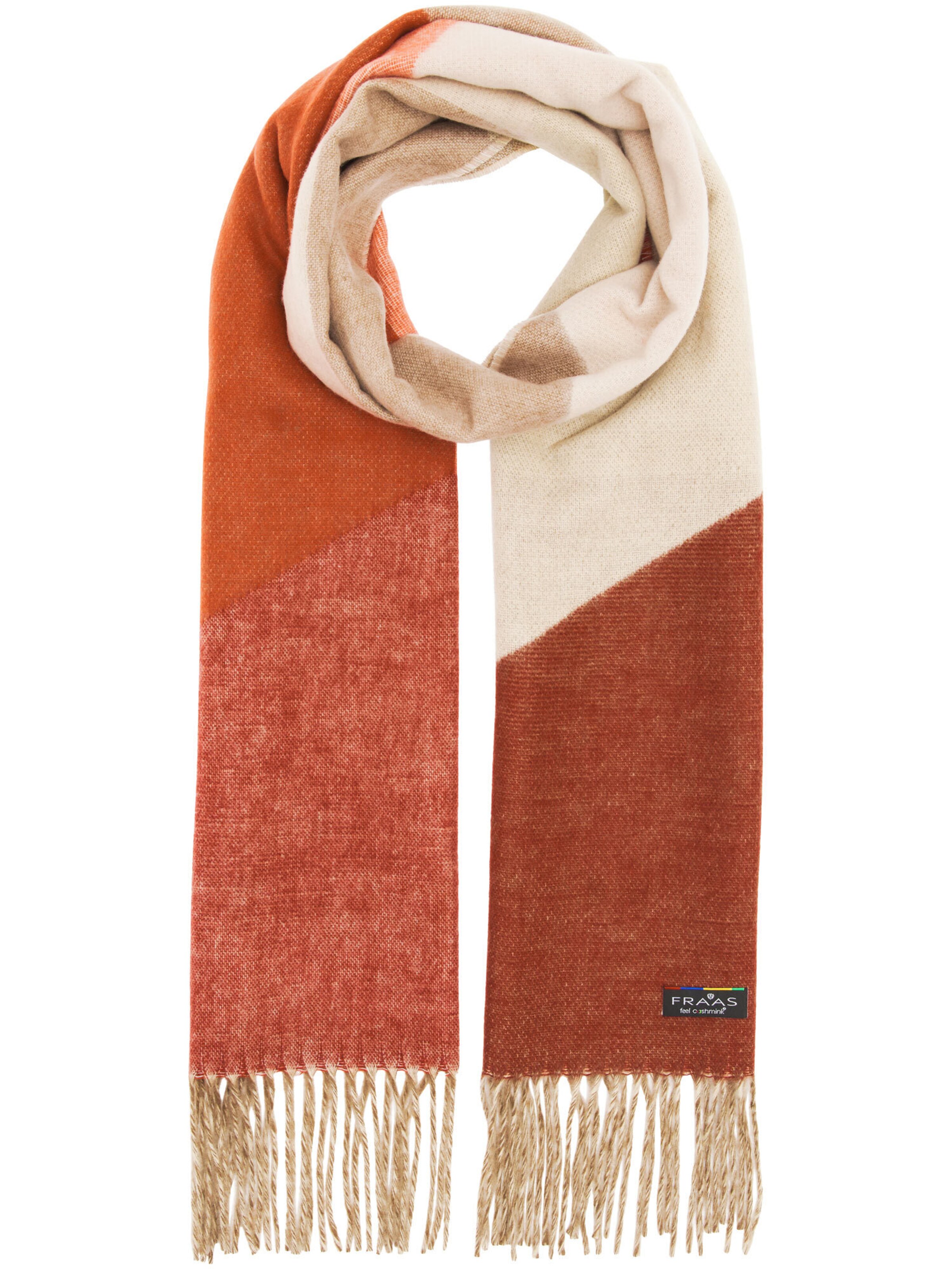 FRAAS Scarf in Red: front
