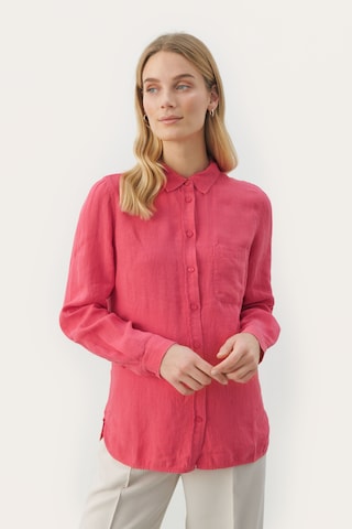 Part Two Bluse 'Kivas' i pink: forside