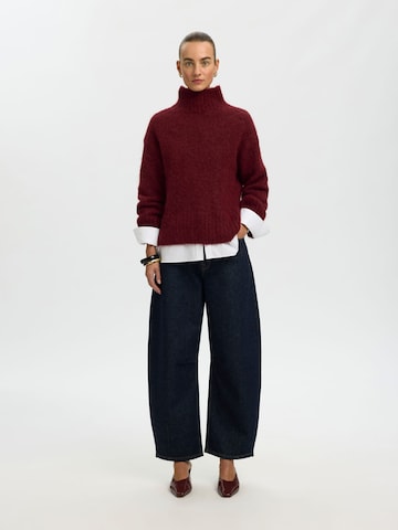SELECTED Trui 'SLFGABRIELLA' in Rood