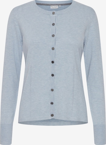 Cardigan 'Sara' PULZ Jeans en bleu : devant