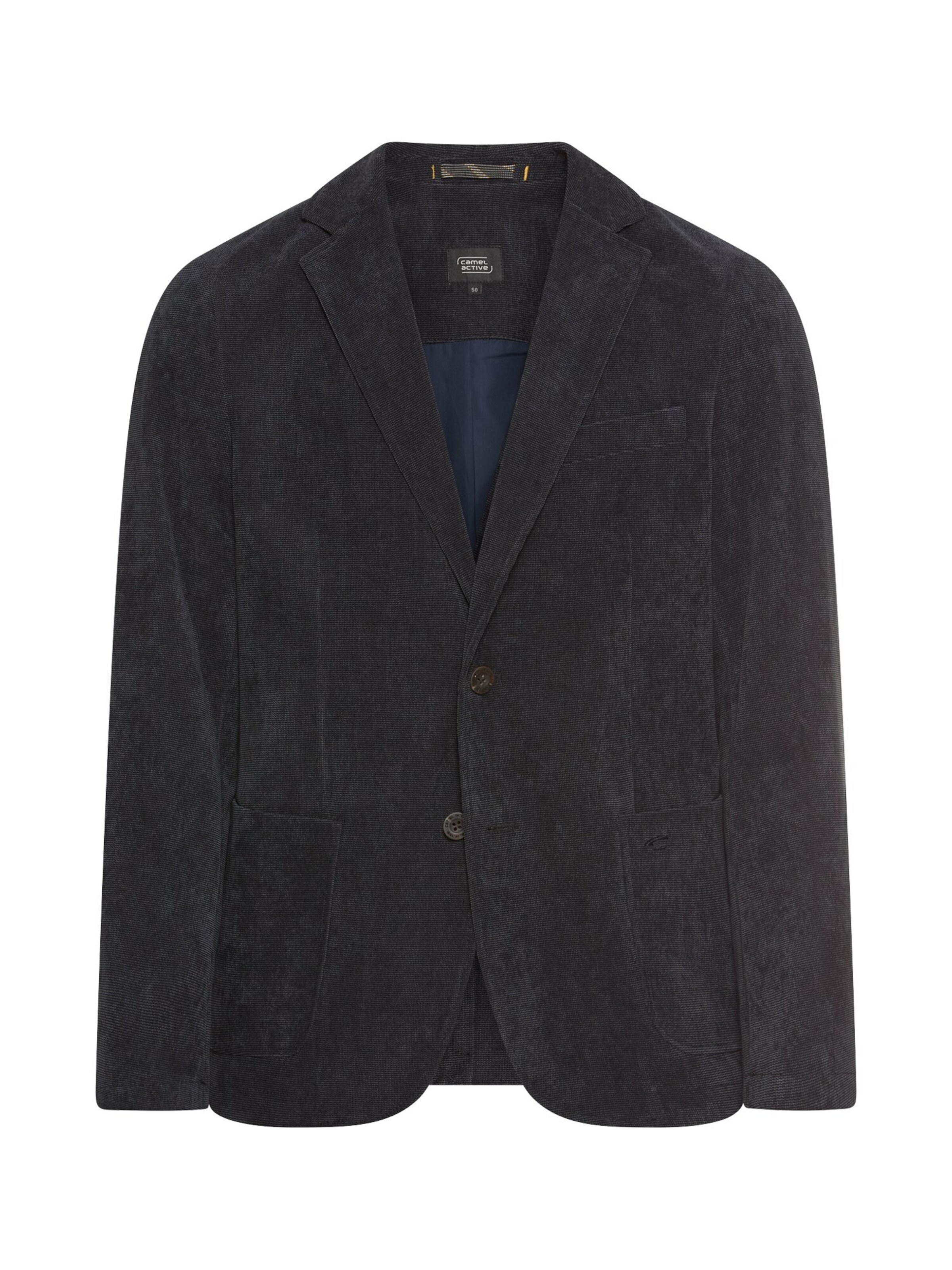 CAMEL ACTIVE Suit Jacket in Black: front
