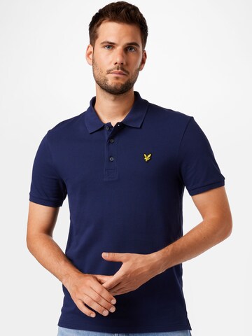 Lyle & Scott Tričko - Modrá: predná strana