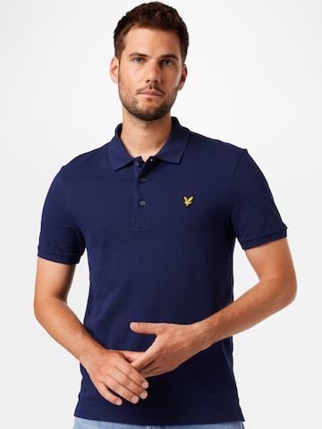 Lyle & Scott Тениска в синьо: отпред