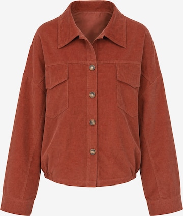 Veste mi-saison ' VERONA ' Seasons of April en orange : devant