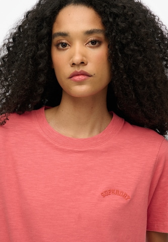 T-shirt Superdry en rouge