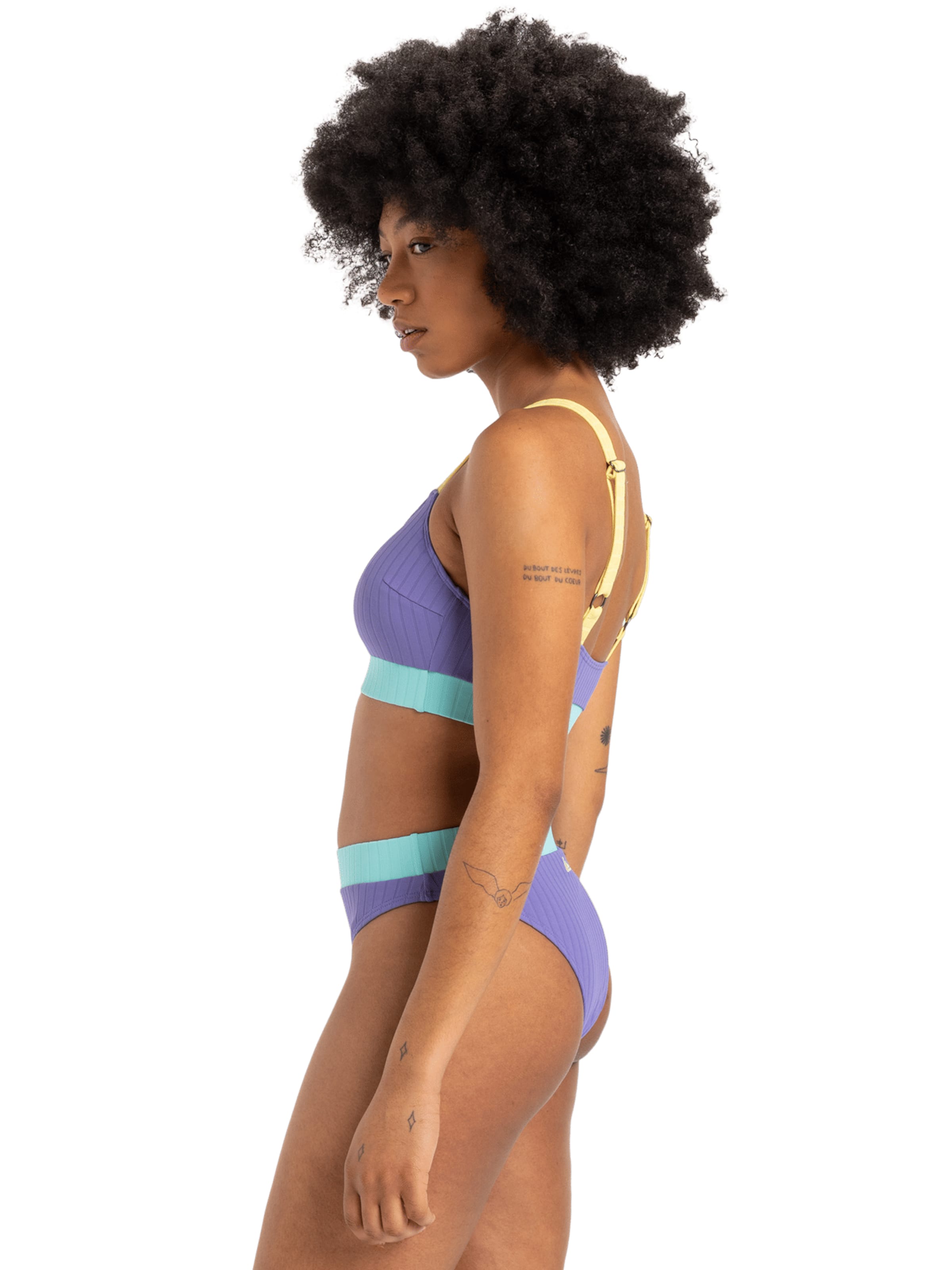 QUIKSILVER Bikini Bottoms in Purple