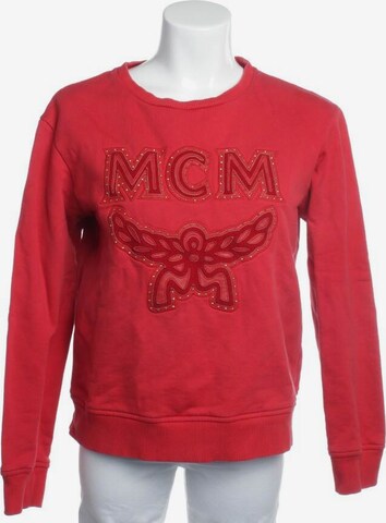 MCM Sweatshirt & Zip-Up Hoodie in L in Red: front