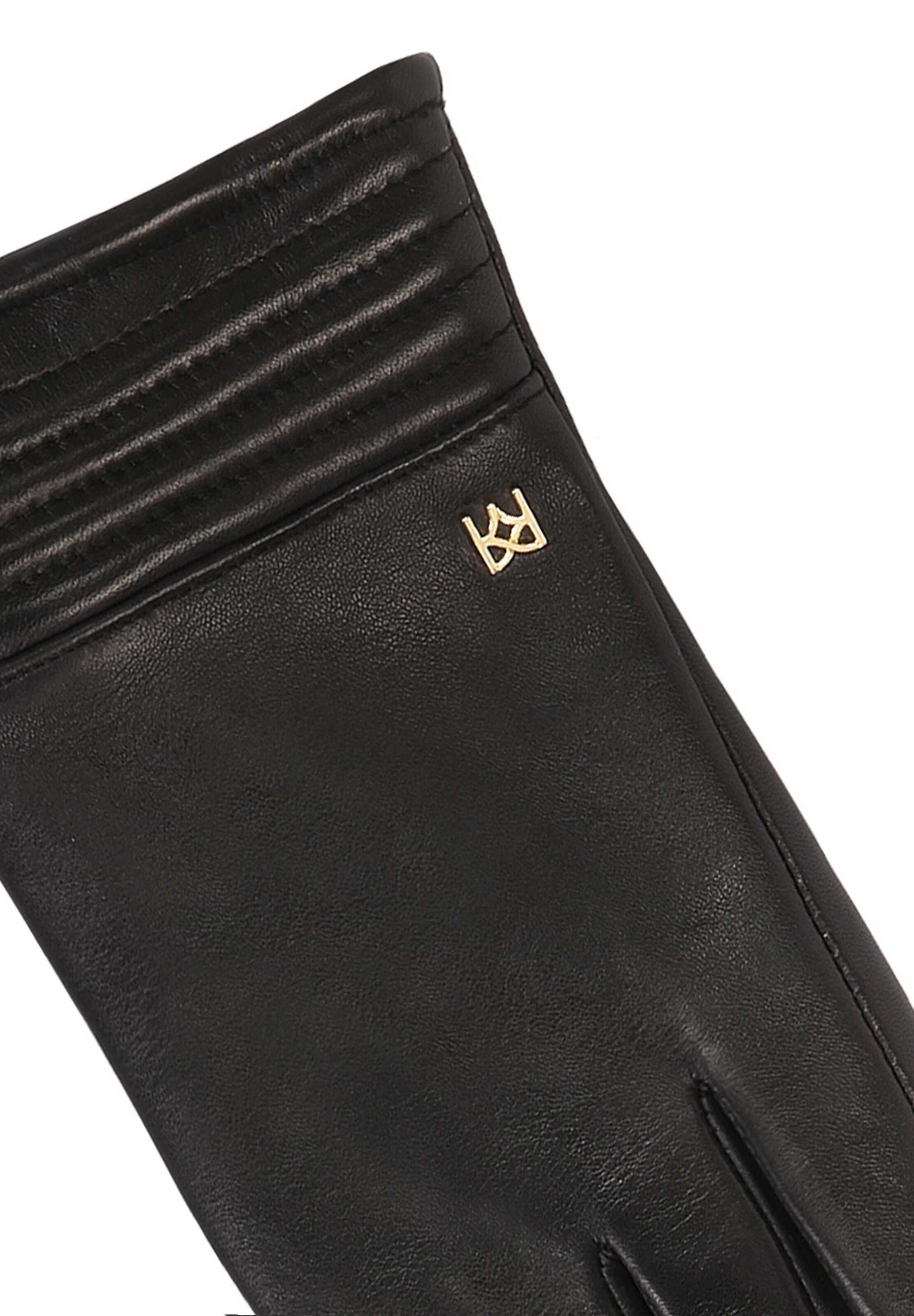 Kazar Vingerhandschoenen in Zwart