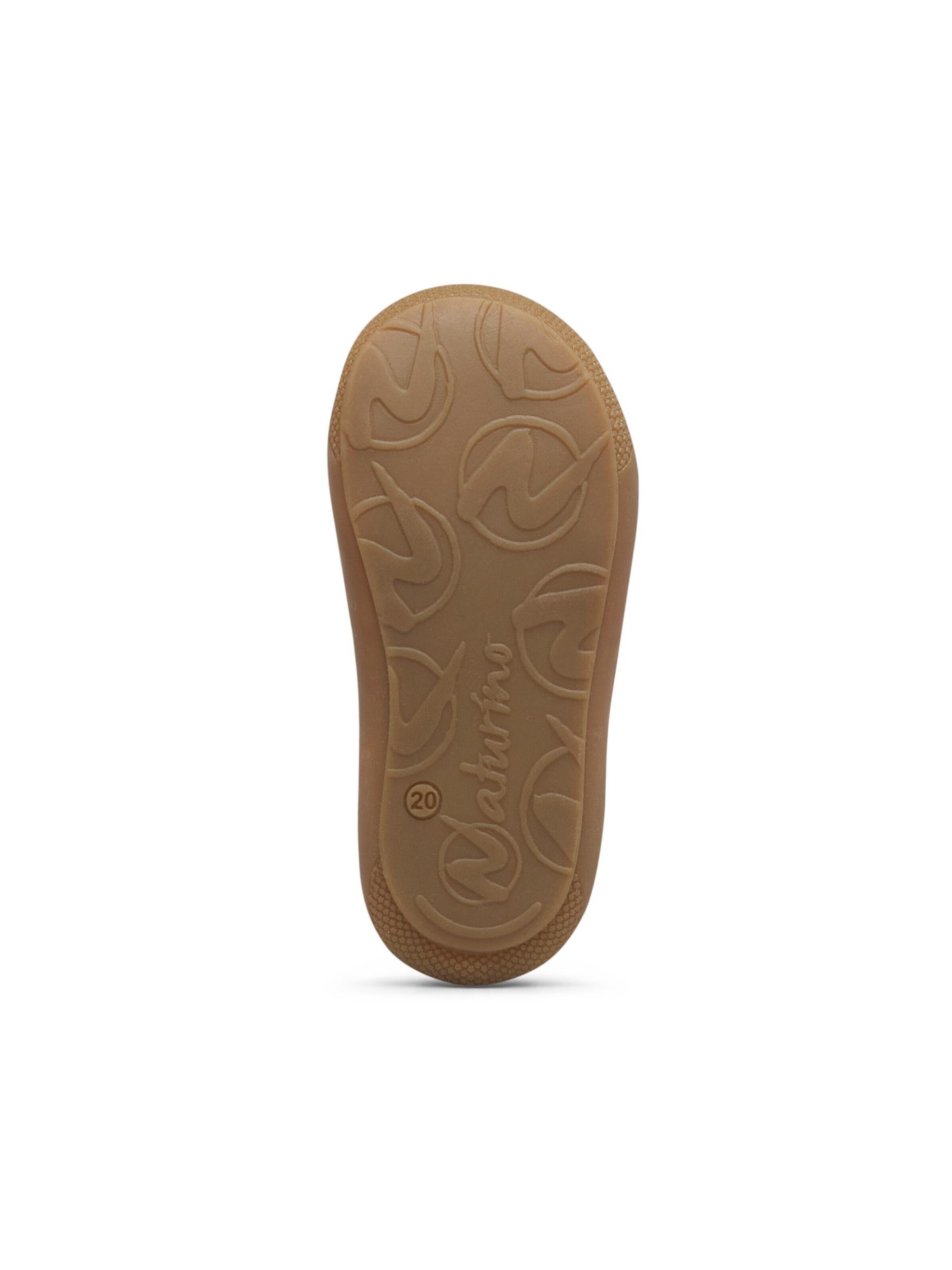 NATURINO Trainers 'COCOON EMBR.HEARTS' in Beige