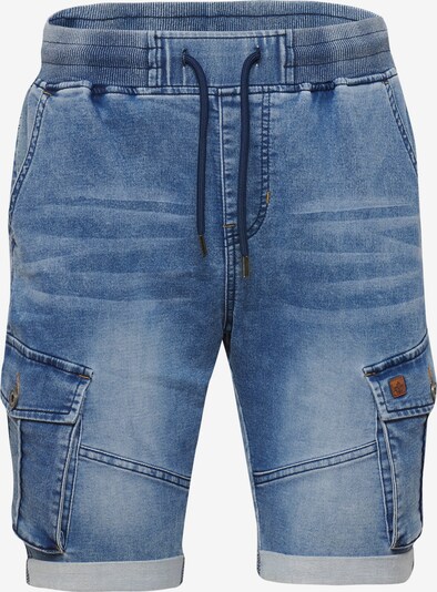 KOROSHI Jean en bleu denim, Vue avec produit