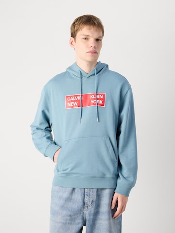 Calvin Klein Jeans Суичър в синьо